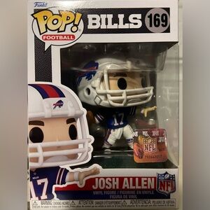 New In Box Josh Allen POP figurine